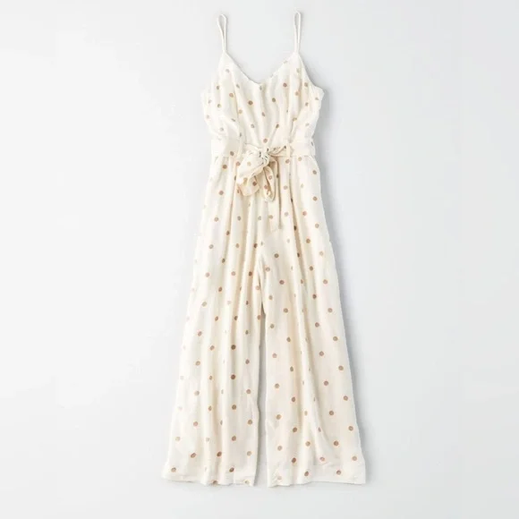 American Eagle Outfitters Polka Dot Jumpsuit |Size 6| - Picture 3 of 11